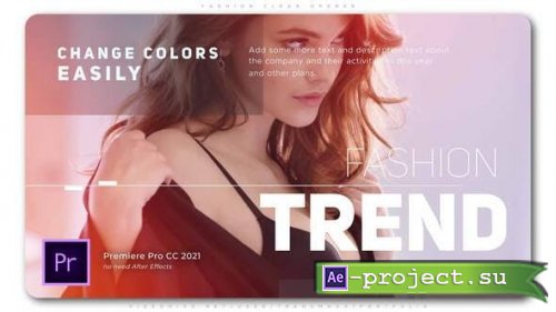Videohive - Fashion Clean Opener - 33545617 - Project for After Effects & Premiere Pro