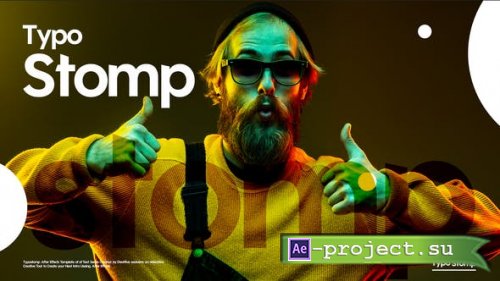 Videohive - Typography Stomp - 29916992 - Project for After Effects