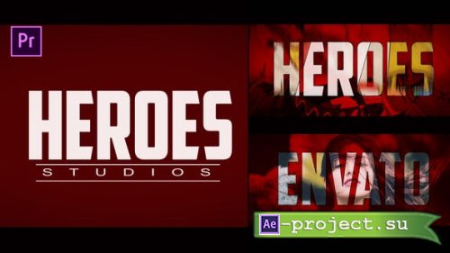 Videohive - Heroes Logo Intro - 24221834 - Premiere Pro Templates