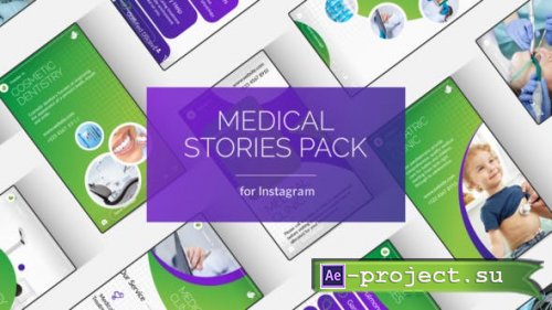 Videohive - Medical Instagram Stories Posts - 27459824 - Project for After Effects