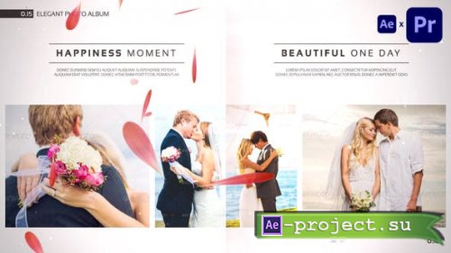 Videohive - Wedding Album - 33578527 - Project for After Effects & Premiere Pro