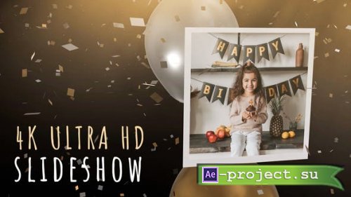Videohive - Balloons and Confetti Slideshow - 33585590 - Premiere Pro Templates