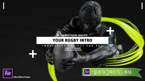 Videohive - Your Rugby Intro - 33526403 - Project for After Effects