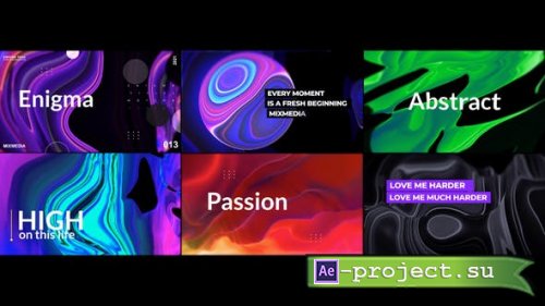 Videohive - Enigma_Abstract Titles V4 - 33547718 - Project for After Effects