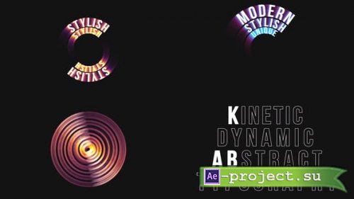 Videohive - Blur Kinetic Typography - 32843145 - Project for After Effects