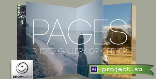 Videohive - Pages - Photo Gallery Or Opener - 10222517 - Project for After Effects
