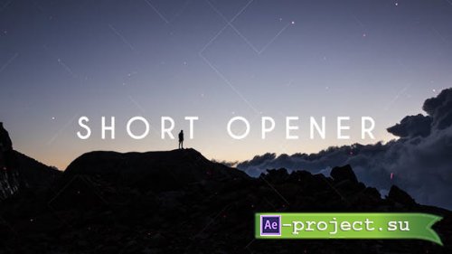 Videohive - Short Opener - 33426823 - Project for After Effects