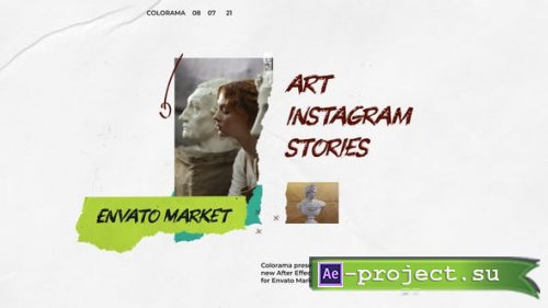 Videohive - Art Instagram Stories - 33618610 - Project for After Effects