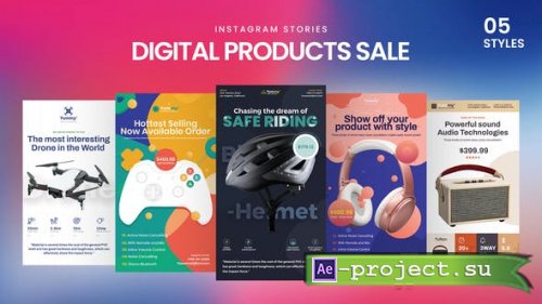 Videohive - Digital Products Sale Instagram Stories - 33624898 - Project for After Effects