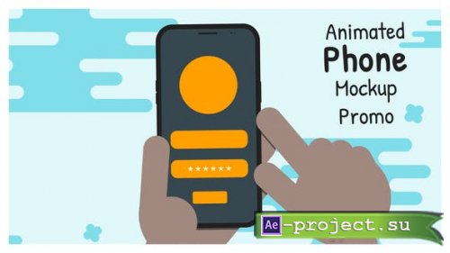 Videohive - Animated Phone Mockup Promo - 33635034 - Project for After Effects