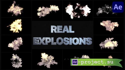 Videohive - Real Explosions | After Effects - 33635582 - Project for After Effects