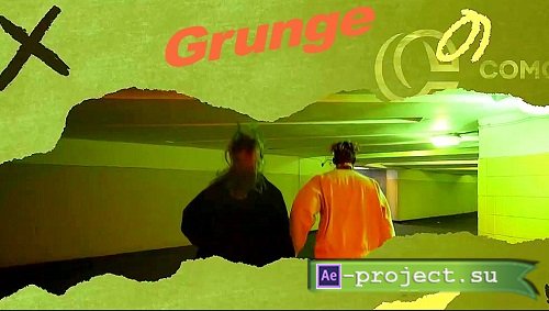 Transition Grunge Logo 983949 - Project for After Effects