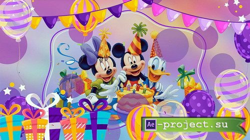 Проект ProShow Producer - Happy, Happy Birthday
