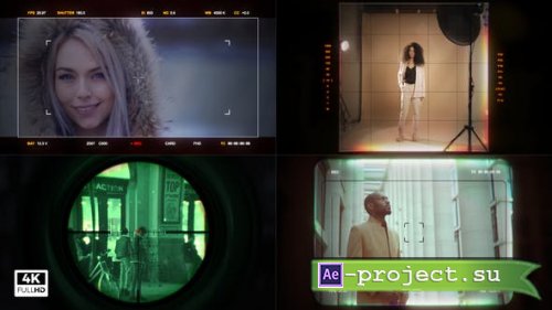 Videohive - HUD Camera Viewfinder & Scope - 28110426 - Project for After Effects
