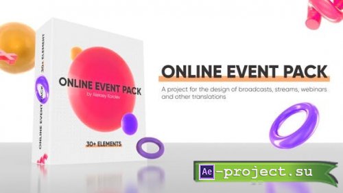 Videohive - Online Event Pack / Webinar / Online Conference - 27552598 - Project for After Effects