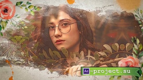 Videohive - Emotional Watercolor Slideshow - 33654752 - Project for After Effects