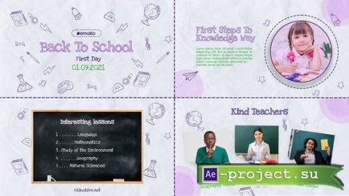 Videohive - Back To School Promo B121 - 33655787 - Project for After Effects