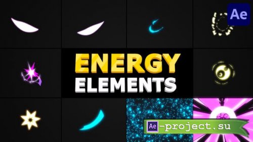 Videohive - Energy Elements | After Effects - 33670162 - Project for After Effects