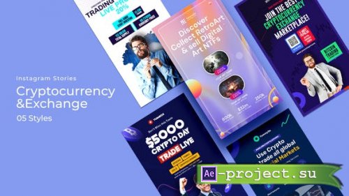 Videohive - Cryptocurrency & Exchange Instagram Stories - 33677264 - Project for After Effects