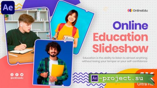 Videohive - Online Education Slideshow - 33694663 - Project for After Effects