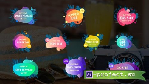 Videohive - Summer Sale Titles || After Effects - 33715536 - Project for After Effects