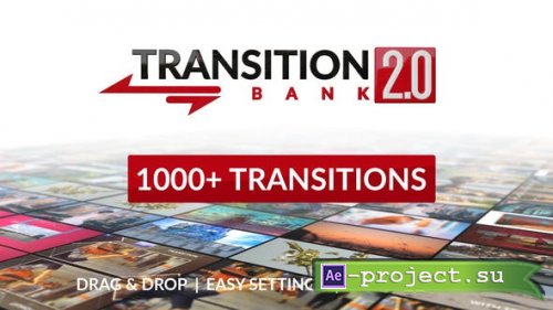 Videohive - Transition Bank 2.0 - 22474650 - Project for After Effects