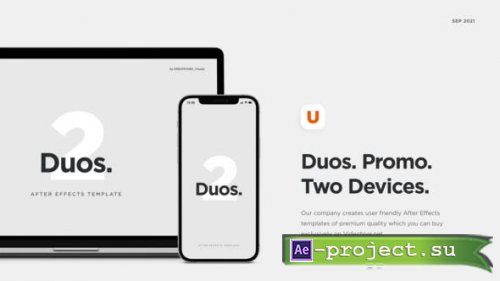 Videohive - Duos - Website Promo - 33721051 - Project for After Effects