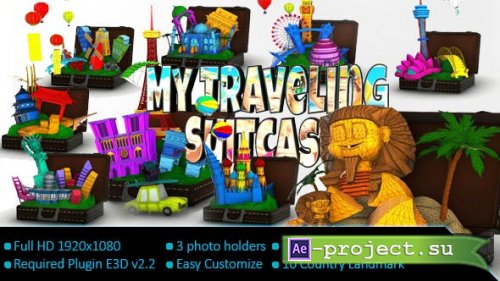 Videohive - My Travelling Suitcase - 19397527 - Project for After Effects