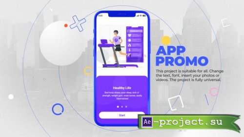 Videohive - Stylish phone 13 app promo - 33739053 - Project for After Effects