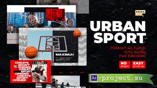 Videohive - Urban Sport template - 31282878 - Project for After Effects