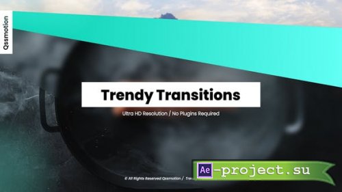 Videohive - Trendy Transitions - 33742428 - Project for After Effects