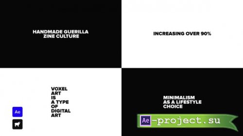Videohive - Just Typography 4.0 - 33743522 - Project for After Effects