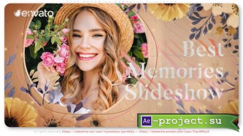 Videohive - Best Memories | Romantic Slideshow - 33749442 - Project for After Effects