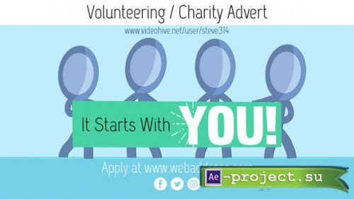 Videohive - Volunteer Fundraising Advert / NGO Charity Campaign - 22010451 - Project for After Effects