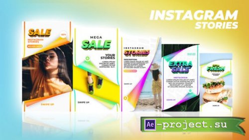Videohive - Page Turn Stories Pack - 33743208 - Project for After Effects