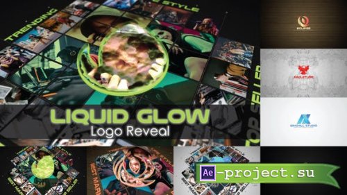 Videohive - Liquid Glow Logo Reveal - 28283675 - Project for After Effects