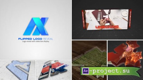 Videohive - Flipped Logo Reveal - 27701866 - Project for After Effects