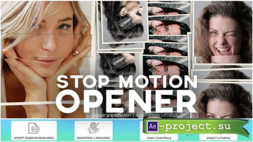 Videohive - Stop motion Opener- 33627033 - Project for After Effects