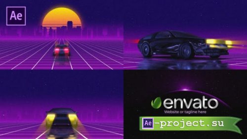 Videohive - Logo Retro Galaxy Reveal - 33765912 - Project for After Effects