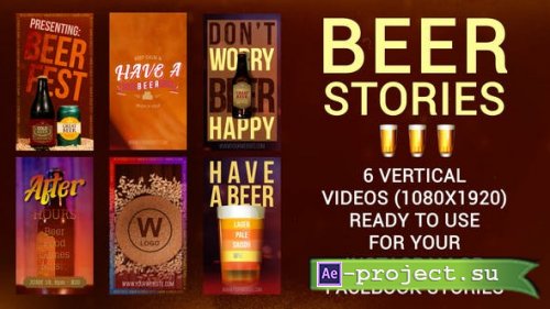Videohive - Six Beer Stories - 33776081 - Project for After Effects