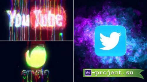 Videohive - CRT Glitch Logo Reveal - 33783020 - Project for After Effects