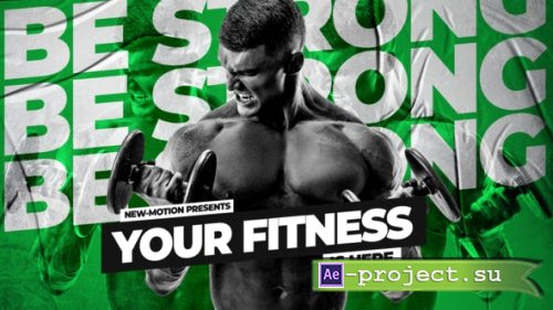 Videohive - Powerful Bodybulding Fitness Blog Intro - 33791993 - Project for After Effects