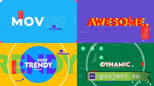 Videohive - Dynamic Typographic Intro - 33604472 - Project for After Effects