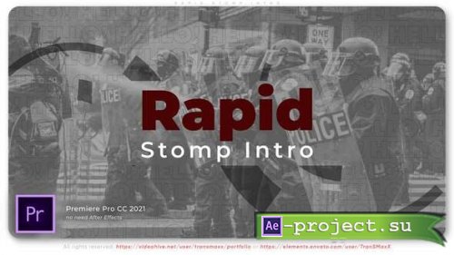 Videohive - Rapid Stomp Intro - 33715228 - Premiere Pro Templates