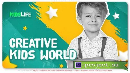 Videohive - Kids Blog Opener - 33799983 - Project for After Effects