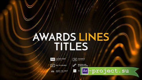 Videohive - Awards Lines Titles - 26786332 - Project for After Effects
