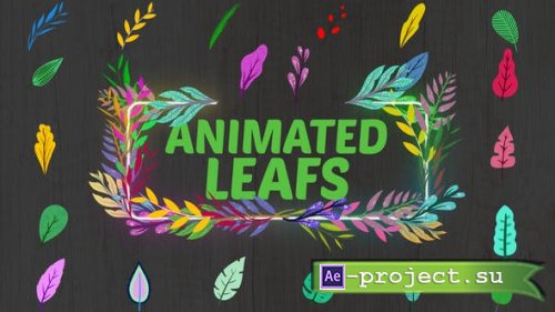 Videohive - Animated Leafs || After Effects - 33850931 - Project for After Effects