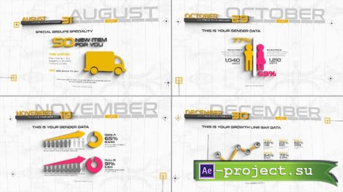 Videohive - 3D Timeline Infographics - 31440754 - Project for After Effects