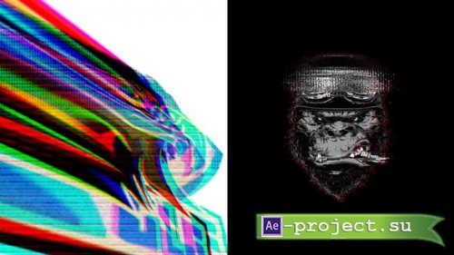 Videohive - Powerful Glitch Logo Intro - 33395109 - Project for After Effects