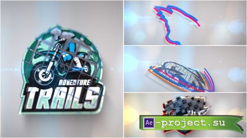 Videohive - 3D Line Logo Reveal - 33494459 - Project for After Effects